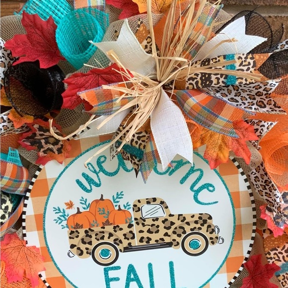 Fall Wreath - Picture 2 of 4